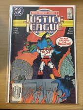DC Comic Millennium week 1 Justice League International  no 9 Jan 1988 75c USA
