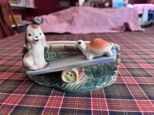 Hornsea pottery dog - pottery, tortoise