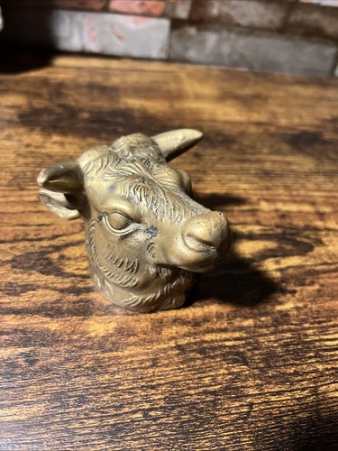 Vintage bull head - vintage,