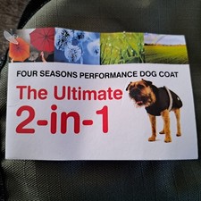 Danish Design 2 in 1 Dog Coat