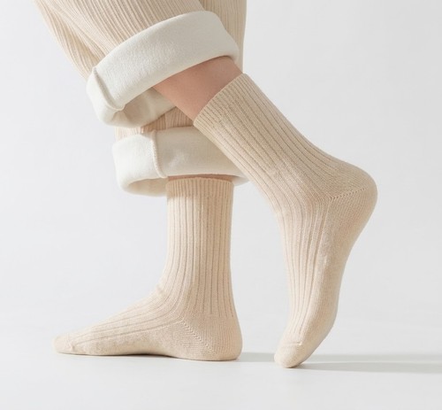 Mens cream 100 - 100%, ribbed