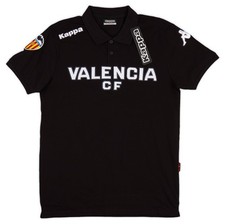Kappa Mens 2009-10 Valencia Kappa Polo T-Shirt / Black / RRP £34.99