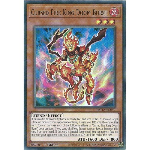 Rota en099 cursed fire - fire, king