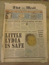 DAILY MAIL February 12th 1995 - Lydia Owens