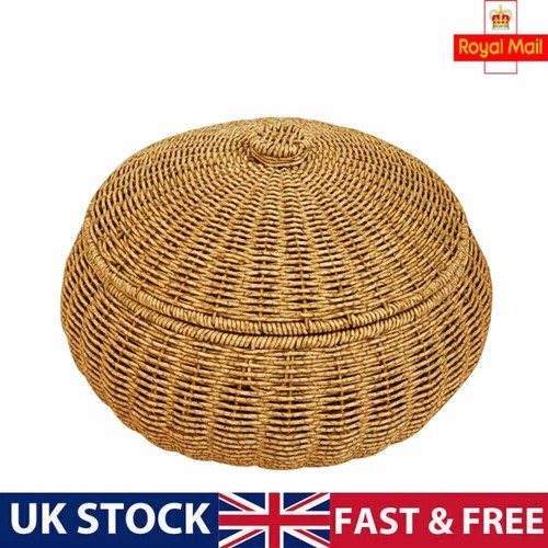 Round rattan boxes weaving - round,