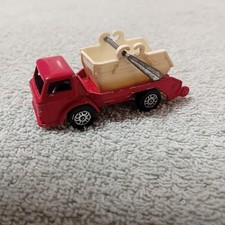 Corgi Juniors - J12 Ford Skip Truck - Red & White (No Windows !!)