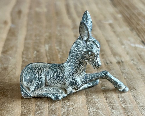 Vintage miniature pewter - miniature,