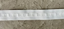 White Rufflette Curtain