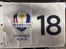 SHANE LOWRY SIGNED 2025 RYDER