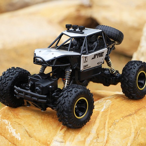 Silver remote control car - silver, toy