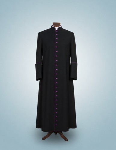 Cassock black with - cassock,