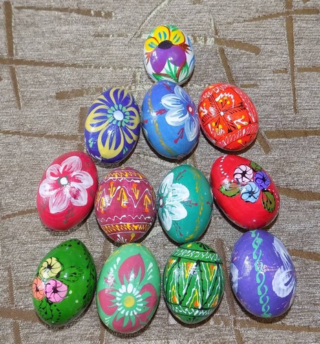 Ukrainian dozen wooden easter - ukrainian,