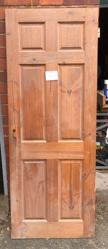 Panel knotty pine door - 6,