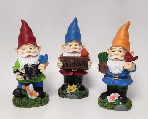 Gnome statue outdoor - outdoor, lawn