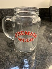 Jeremiah Weed Handled Jar Glass