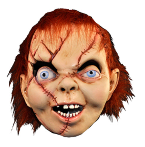 Bride chucky mask halloween - of,