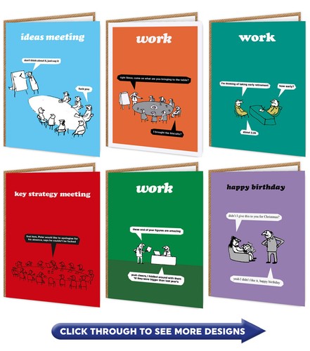 Modern toss cards - toss, rude