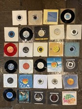 Job Lot of 29 7 Inch PUNK/POST PUNK/NEW WAVE Vinyl Singles Bundle