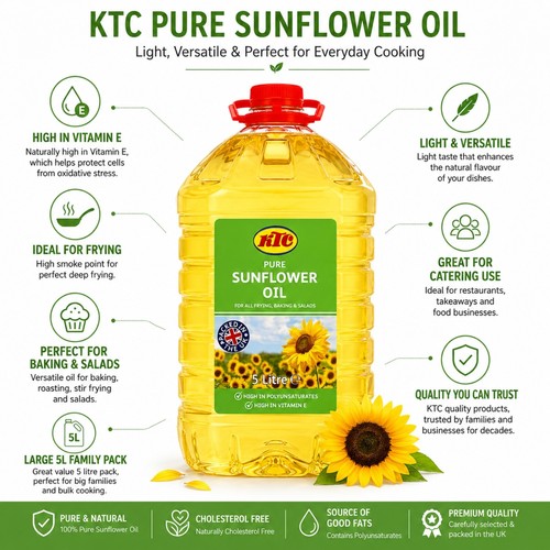 Ktc pure sunflower oil 5 - ktc,