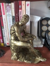 Boxer at Rest Sculpture -