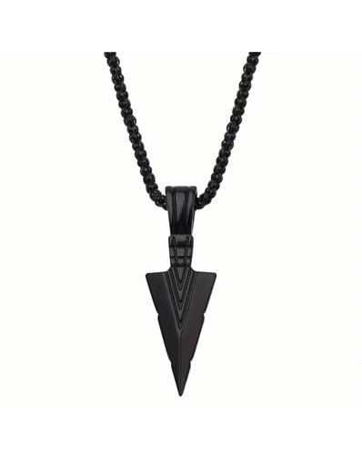 Geometric triangle spear head - geometric,