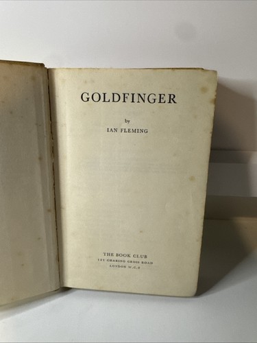 Gold finger ian fleming - fleming,