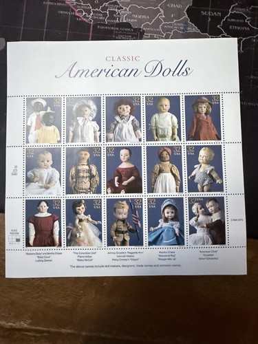 Classic american dolls - dolls, sheet