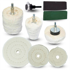 Polishing Kit Dome Buffing Pad Mop Wheel Drill Kit for Car Polisher