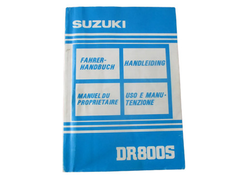 User manual suzuki - manual, dr