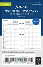 Filofax 2027 Mini Diary -