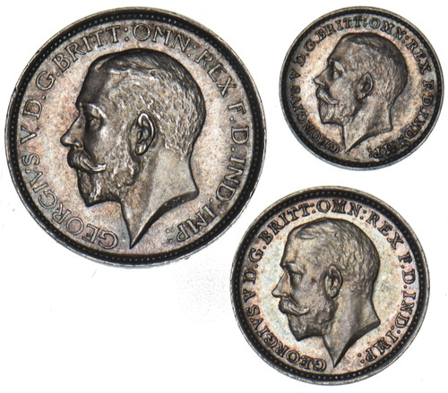 1913 part maundy set - maundy,