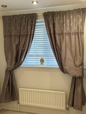 LauraAshley Silk Curtains