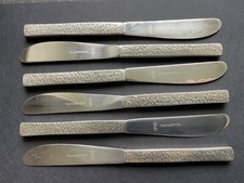Mid Century 6 x  Knives Viners