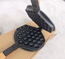 Waffle Maker Cast Iron wooden