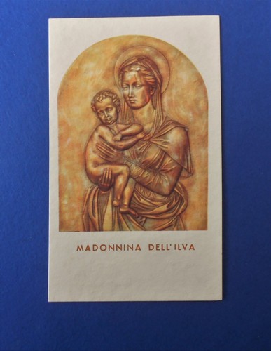 Santino holycard madonna - holycard,