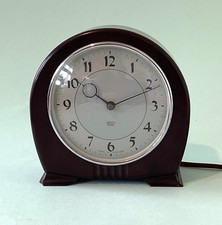 Smiths electric Bakelite mantel clock, “Croleigh’ pattern, running order