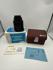 Tokina TM500 500MM F-8 mirror lens  With Leather Porch And Box ( Free Postage )
