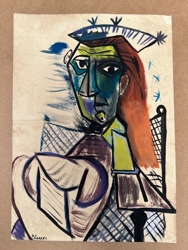 Pablo picasso drawing paper - picasso, on