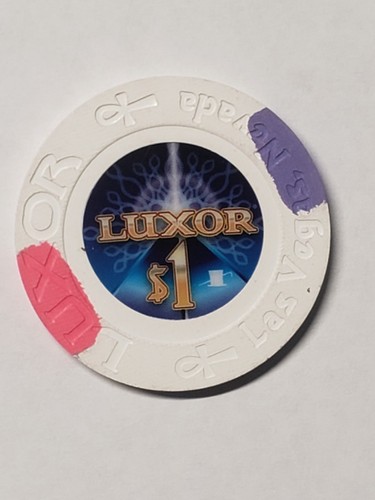 Chip from luxor casino - 1.00,