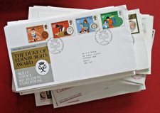 150 Plus Circa 1980s First Day Covers Great Britain Elizabeth II Commemorative U