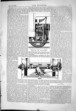 Old Antique Print 1868 Mont