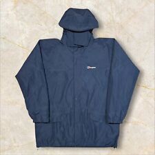 Mens Blue Berghaus Gore-Tex Hooded Waterproof Jacket - Size XXL (2XL) L866