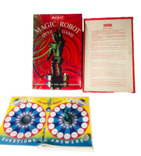 Board Game Magic Robot Quiz Game Merit Vintage ra