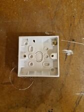 BG Nexus 893 - Slimline Surface Box 1 Gang 19mm Pattress White