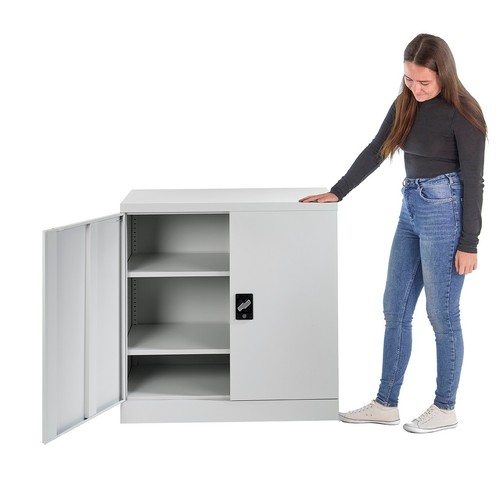 Steel storage cabinet - cabinet, 2-door