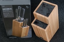 Used Next Luxury Universal Wooden Knife Block