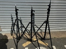 Matthews heavy duty light stands job lot of 3 - 2x 2 riser 1x 3 riser