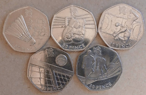 London olympic games - -london, 50p