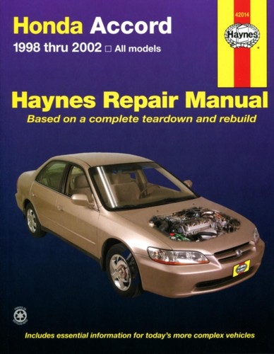 Honda accord - accord, (1998-2002)