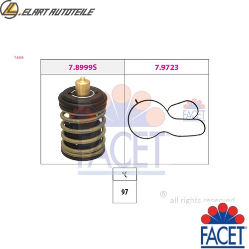 Thermostat coolant 8999 for - coolant, 7,8999